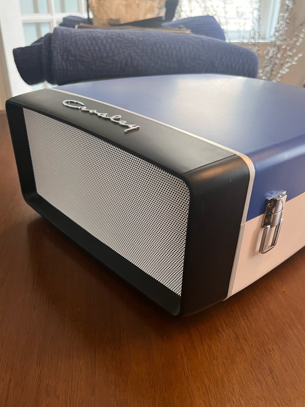 Crosley Collegiate Vintage Style Record Player with Built-in Speaker